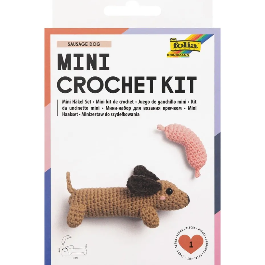 Folia Mini Heklesett – Dachshund
