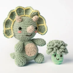 Folia Mini Heklesett – Dinosaur / Triceratops