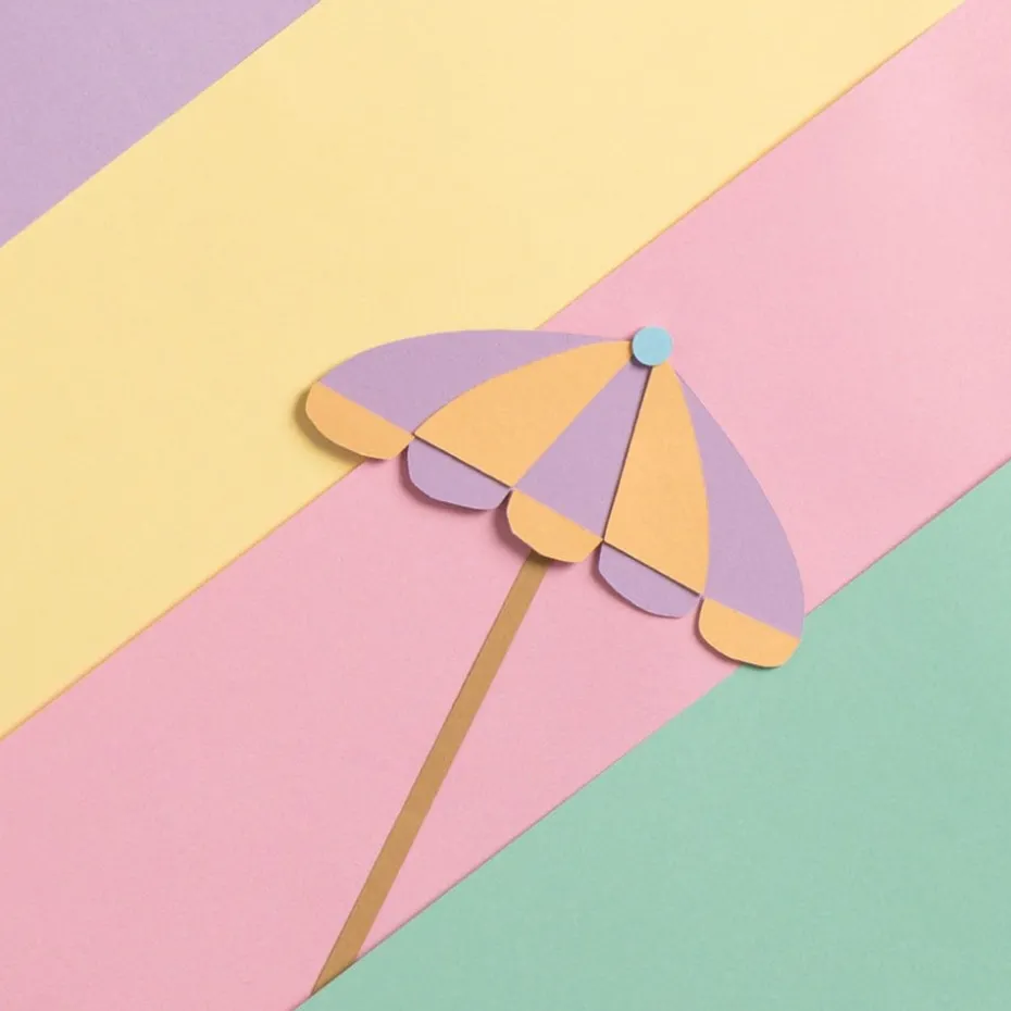 Folia Papirblokk A6 – Farget papir og kartong 60ark – Pastel