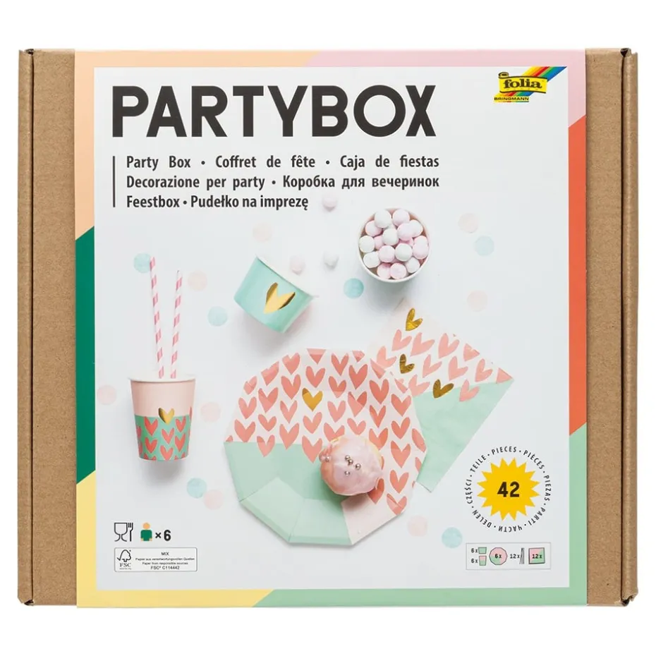 Folia Party Box – 42 deler – GIRLS