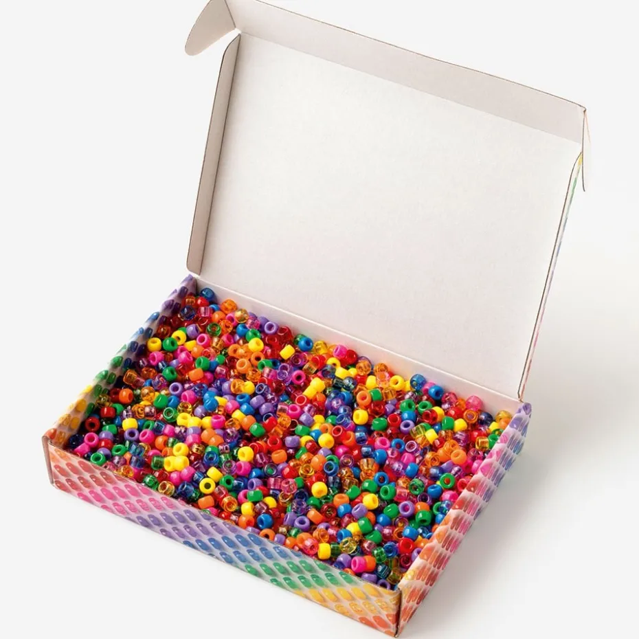 Folia Perlemix Pony perler Jumbo Sett 500g – Basic