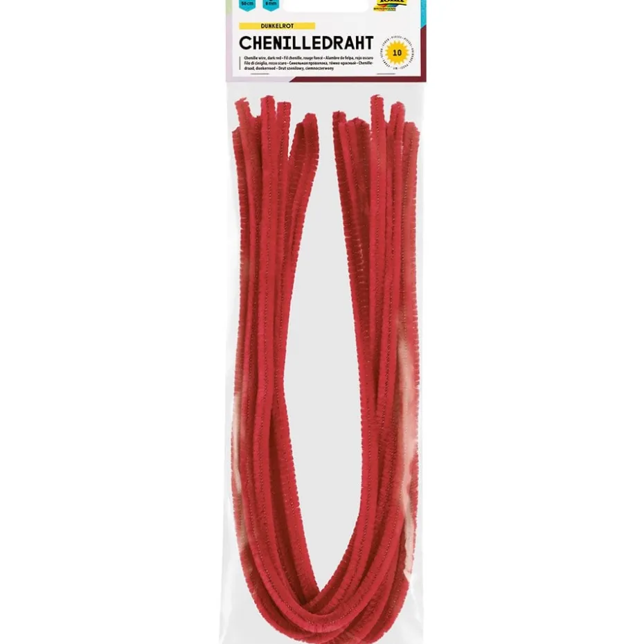 Folia Piperensere 50cm 10stk – Mørk rød