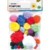 Folia Pomponger 30stk – Assorterte farger