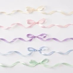 Folia Satinbånd Sett – 10mmx4m 5 farger – Pastel