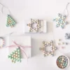 Folia Sett Treperler Stjerne – Pastell