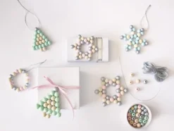Folia Sett Treperler Stjerne – Pastell