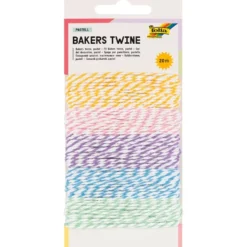 Folia Snor Bakers twine 20m – Pastell