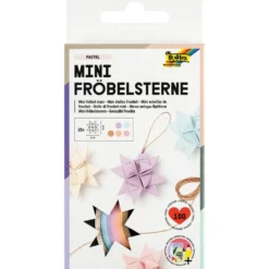 Folia Stjernestrimler 35x1cm 100stk – Pastell