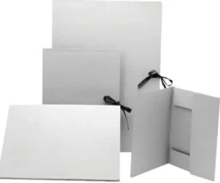 Folia Tegnemappe m/bånd – A4