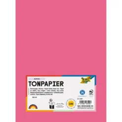 Folia Tegnepapir A4 – 130g 100ark – 29 Gammelrosa