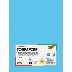 Folia Tegnepapir A4 – 130g 100ark – 30 Himmelblå