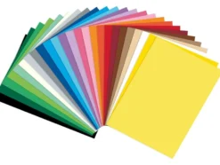 Folia Tegnepapir 130g 50x70cm 25ark – Assorterte farger