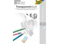 Folia Transparentblokk A4 , 25ark – 80g
