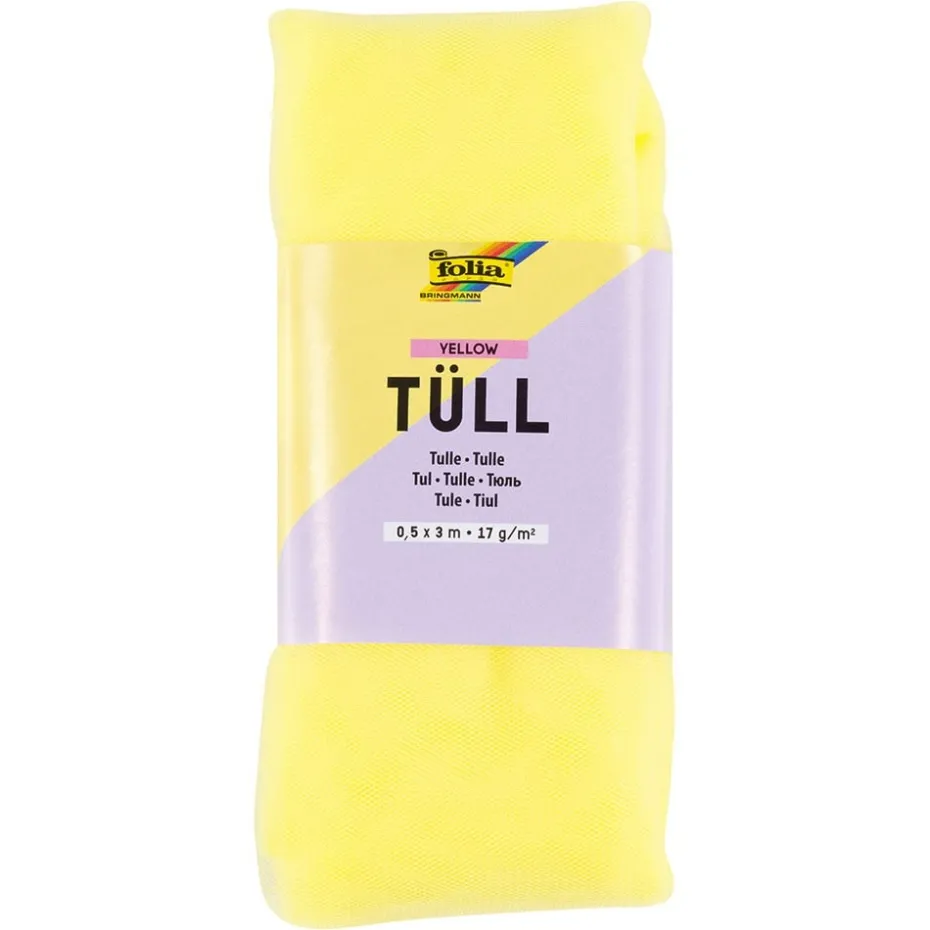 Folia Tyll – 17g 0,5x3m – Gul