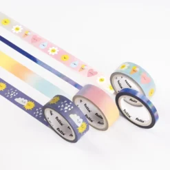 Folia Washi Tape – 4 ruller – HOTFOIL SUNNYSIDE