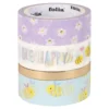 Folia Washi Tape – 4 ruller – HOTFOIL BEES
