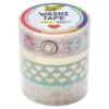 Folia Washi Tape – 4 ruller – HOTFOIL GOLD II