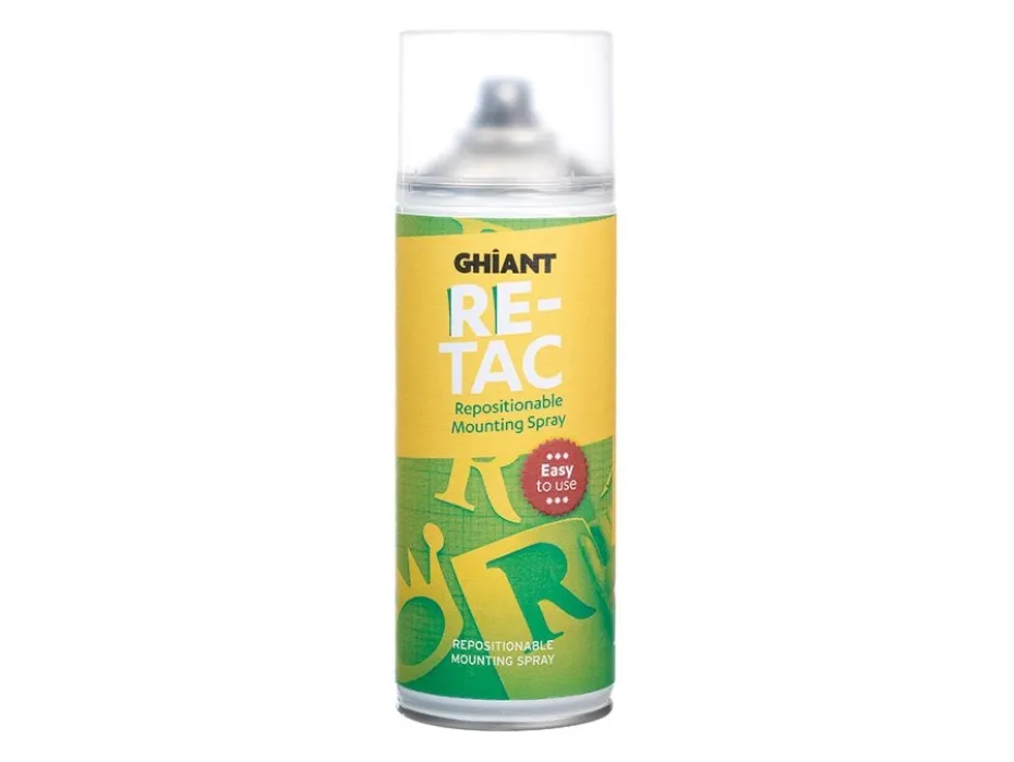 Ghiant Re-Tac Spraylim 400ml – Avtagbar spraylim