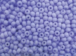 Glassperle 8/0 – 1kg – Lys blå