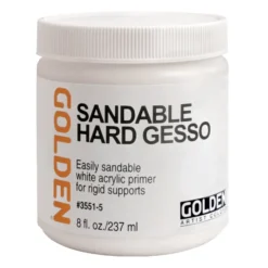 Golden Acrylics Sandable Hard Gesso 3551 – 237ml