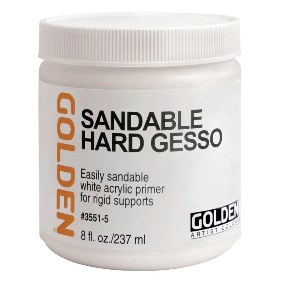 Golden Acrylics Sandable Hard Gesso 3551 – 237ml