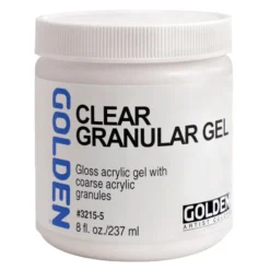 Golden Akryl Medium 3215 Clear Granular Gel – 237ml