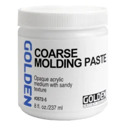 Golden Akryl Medium 3572 Coarse Molding Paste – 237ml