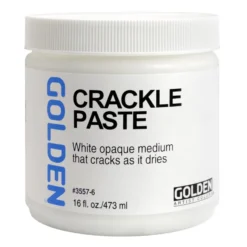 Golden Akryl Medium 3557 Crackle Paste – 473ml