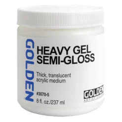 Golden Akryl Medium 3070 Heavy Gel Semi-Gloss – 237ml