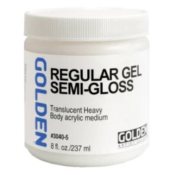 Golden Akryl Medium 3040 Regular Gel Semi-Gloss – 237ml