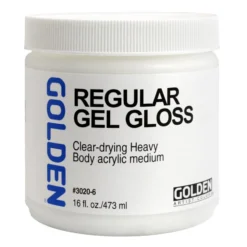 Golden Akryl Medium 3020 Regular Gel Gloss – 473ml
