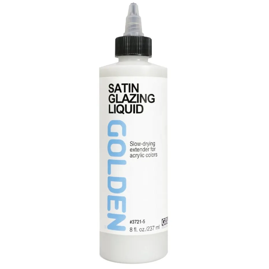 Golden Akryl Medium 3721 Satin Glazing Liquid – 237ml