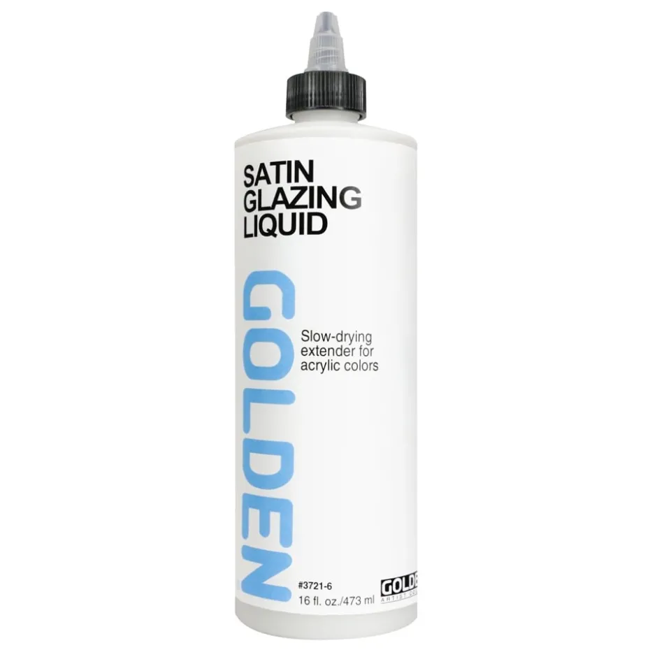 Golden Akryl Medium 3721 Satin Glazing Liquid – 473ml