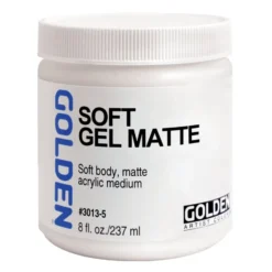 Golden Akryl Medium 3013 Soft Gel Matte – 237ml