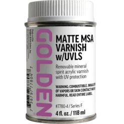 Golden Akryl MSA Varnish w/UVLS 7780 118ml – Matte