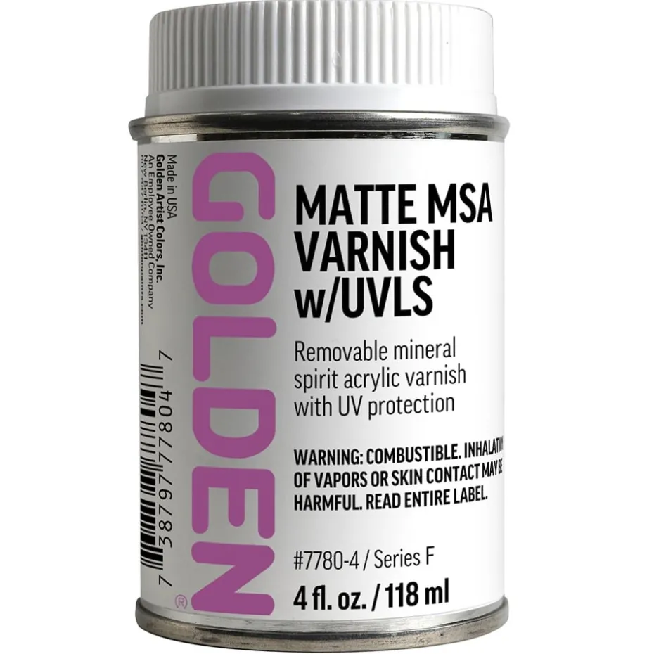 Golden Akryl MSA Varnish w/UVLS 7780 118ml – Matte