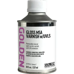 Golden Akryl MSA Varnish w/UVLS 7770 237ml – Gloss