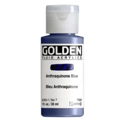 Golden Fluid Acrylics 30ml – 2005 Anthraquinone Blue