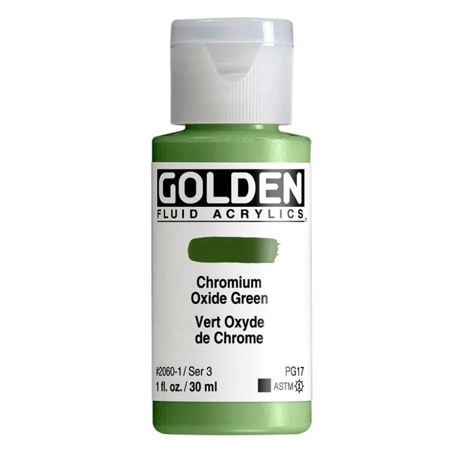 Golden Fluid Akryl 30ml – 2060 Chromium Oxide Green