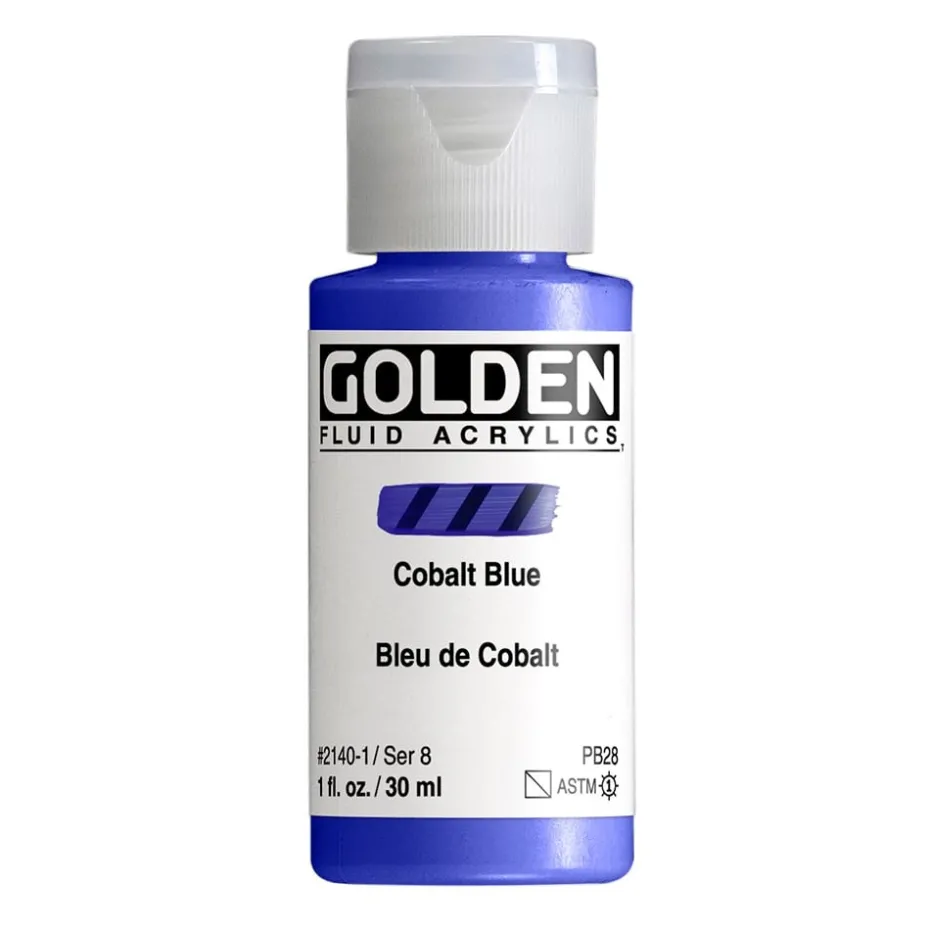 Golden Fluid Akryl 30ml – 2140 Cobalt Blue