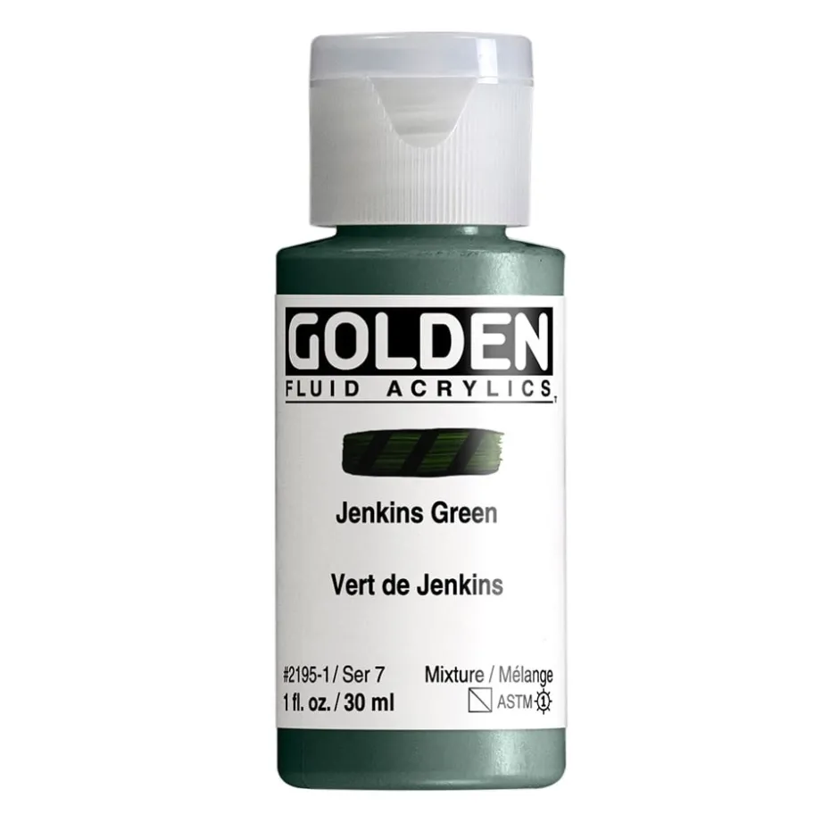 Golden Fluid Akryl 30ml – 2195 Jenkins Green