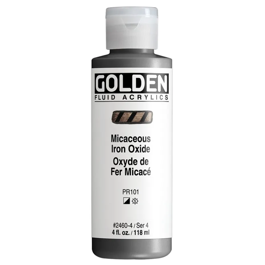 Golden Fluid Akryl 118ml – 2460 Micaceous Iron Oxide