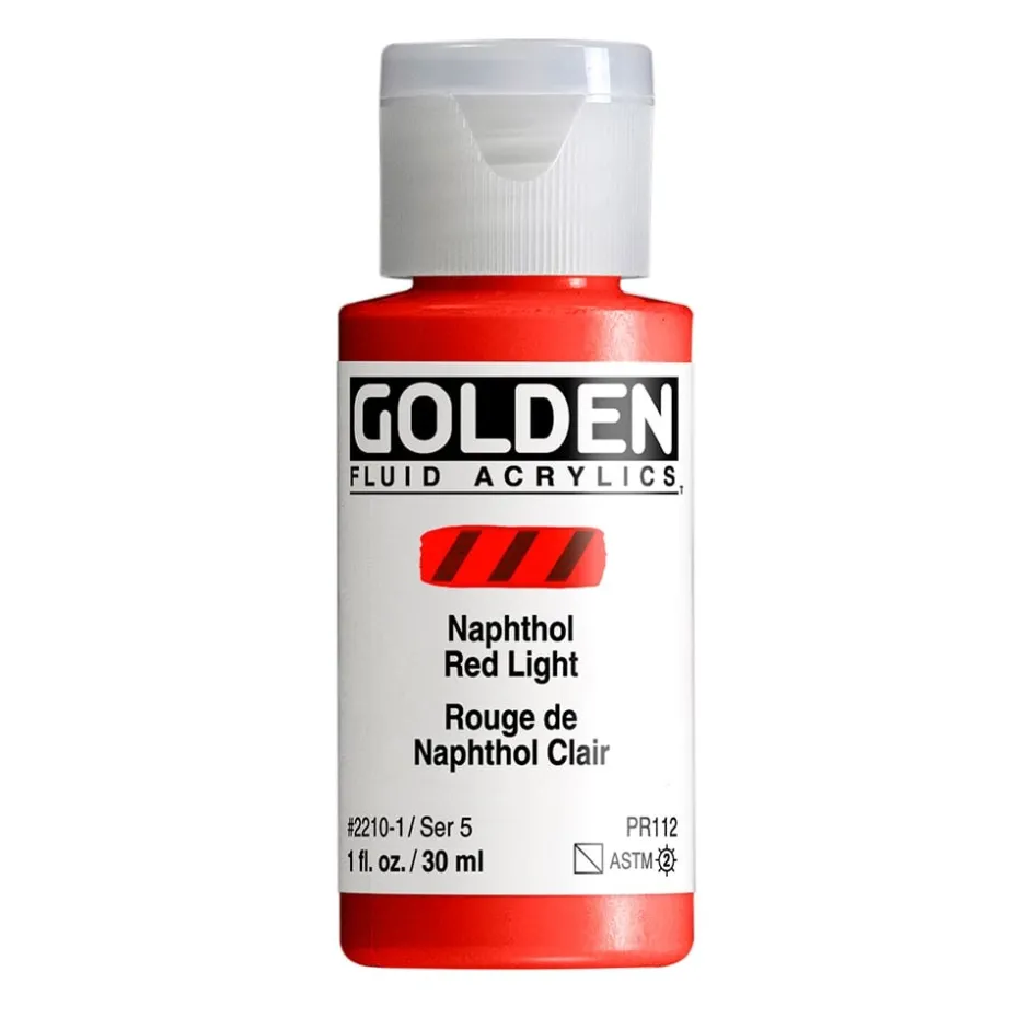Golden Fluid Akryl 30ml – 2210 Naphthol Red Light