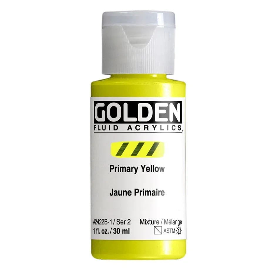 Golden Fluid Akryl 30ml – 52422 Primary Yellow