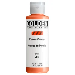 Golden Fluid Akryl 118ml – 2276 Pyrrole Orange