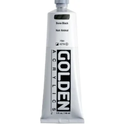 Golden Heavy Body Akryl 148ml – 1010 Bone Black