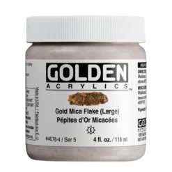 Golden Heavy Body Akryl 118ml – 4078 Gold Mica Flake Large