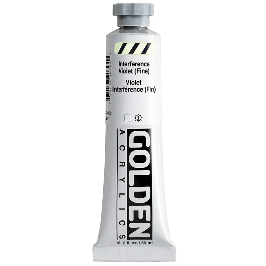 Golden Heavy Body Akryl 59ml – 4070 Interfere. Violet Fine