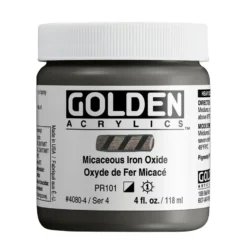 Golden Heavy Body Akryl 118ml – 4080 Micaceous Iron Oxide
