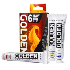Golden Heavy Body Akryl Sett – 0075 Heavy Body Intro Set